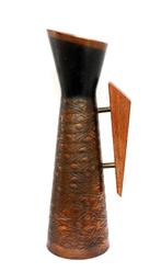 Prachtige Deense Mid-Century Koperen Vaas Kan, Antiek en Kunst, Antiek | Koper en Brons, Verzenden, Koper