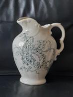 Waterkan en zeepbakje Frans keramiek art nouveau, Ophalen of Verzenden