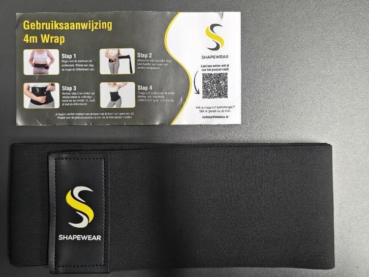 Shapewear zweetbanden en 4m wrap te koop, Sport en Fitness, Gezondheidsproducten en Wellness, Zo goed als nieuw, Overige typen