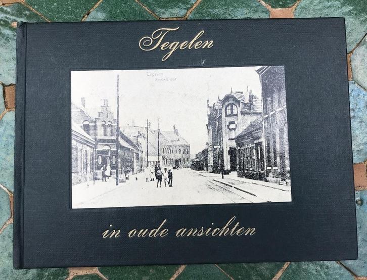 boek getiteld; Tegelen in oude ansichten., Verzamelen, Ansichtkaarten | Nederland, Noord-Brabant, 1920 tot 1940, Ophalen of Verzenden