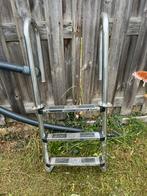 Aluminium zwembadtrap 3 tredes, Ophalen, Zo goed als nieuw