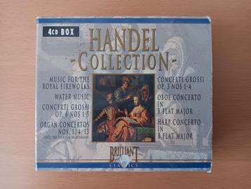 zeer mooie originele 4 cd Box van Handel - Collection -  beschikbaar voor biedingen