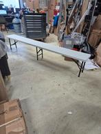 2 Bierbanken (beschadigd) - 240cm, Ophalen