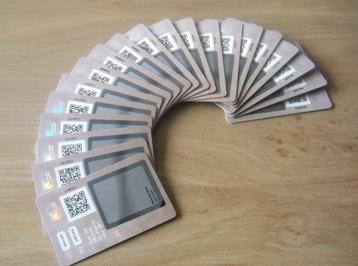 20 Cryptozegels van Nederland ZONDER zegel. beschikbaar voor biedingen