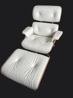 Vitra Eames Lounge Chair & Ottoman - Premium Snow (Nieuw), Ophalen, Nieuw, 75 tot 100 cm, 75 tot 100 cm