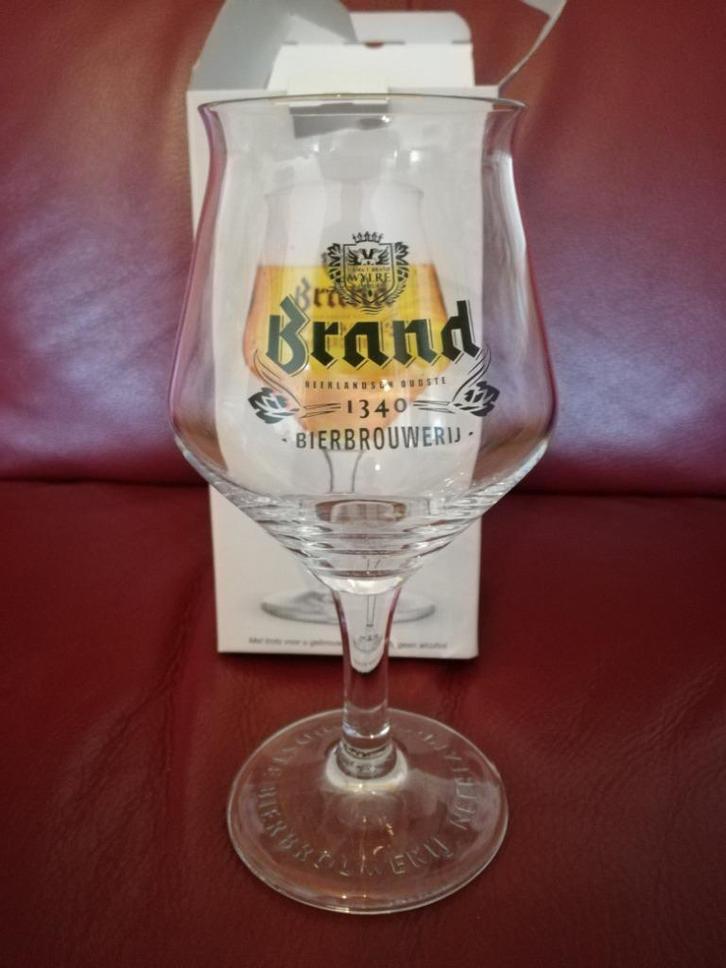 Brandbier glazen (5 stuks), pul (1x), Verzamelen, Biermerken, Nieuw, Glas of Glazen, Brand, Ophalen of Verzenden