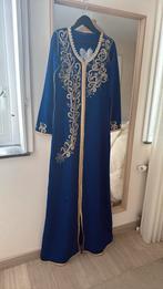 Marokkaanse jurk koningsblauw S t/m L, Ophalen of Verzenden, Zo goed als nieuw, Overige typen