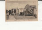Hoek van Holland Tenten op het strand met Cafe Zeeduinzicht, Ophalen of Verzenden, 1920 tot 1940, Gelopen, Zuid-Holland