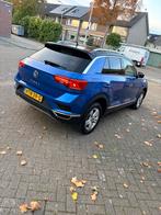 Volkswagen T-Roc 1.5 TSI 150pk 7-DSG Originele KM (Car-Pass), Auto's, Stof, 1498 cc, 4 cilinders, Blauw