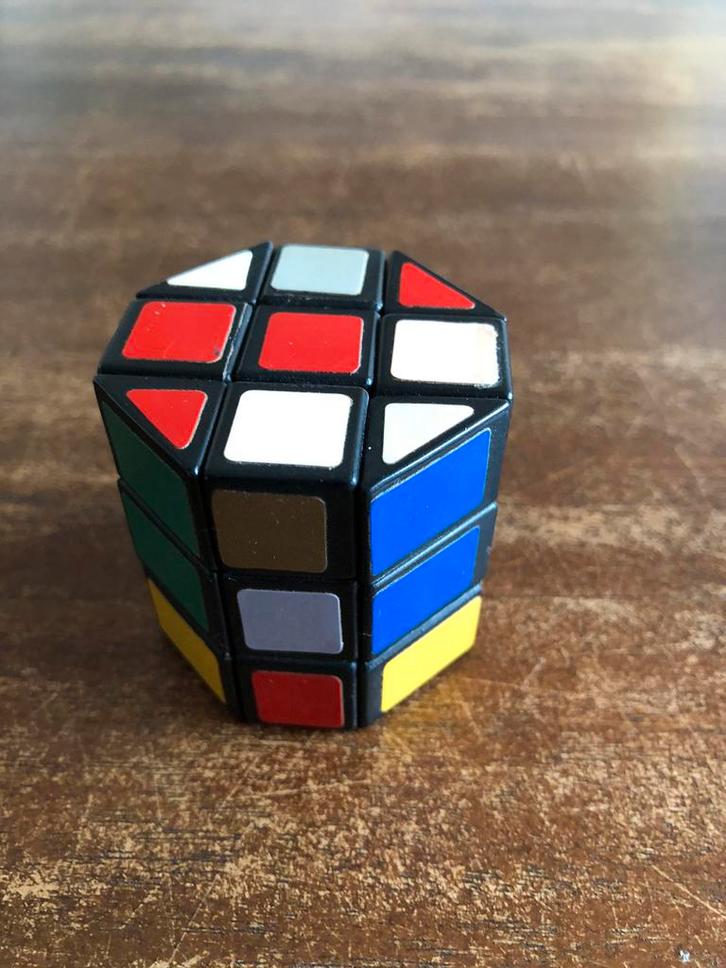 Rubik’s Cube Kubus - Barrel (jaren 80), Hobby en Vrije tijd, Denksport en Puzzels, Zo goed als nieuw, Ophalen of Verzenden