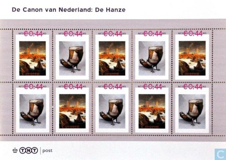 Canon van Nederland: De Hanze, Postzegels en Munten, Postzegels | Nederland, Postfris, Na 1940, Ophalen of Verzenden