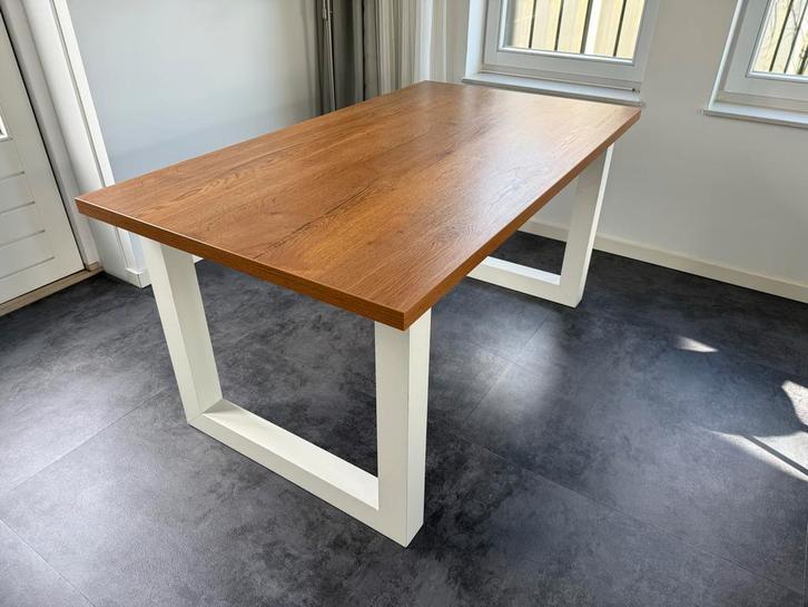 Eettafel 160x90, Huis en Inrichting, Tafels | Eettafels, Zo goed als nieuw, 50 tot 100 cm, 150 tot 200 cm, Vier personen, Rechthoekig