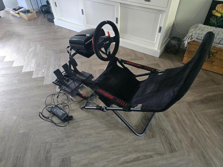 Complete Sim Racing Set – Fanatec CSL + Playseat, Computers en Software, Joysticks, Zo goed als nieuw, Ophalen