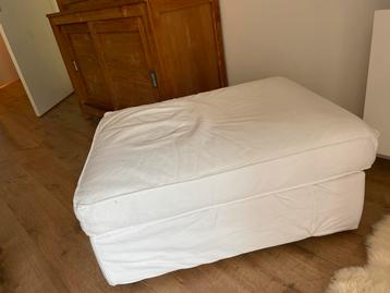 Hocker wit (IKEA) met opbergruimte (als nieuw)