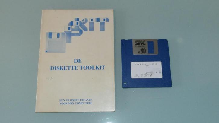 MSX Filosoft Diskit (1987) Floppy, Computers en Software, Vintage Computers, Ophalen of Verzenden