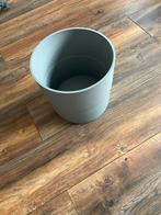 Ikea Nypon bloempot, sierpot, beton-look 24 cm, Tuin en Terras, Ophalen, Kunststof, Rond, Nieuw