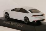 Peugeot 508 GT Hybrid 2023 Wit schaal 1/43 NOREV ref 475832, Verzenden, Nieuw, Auto, Norev