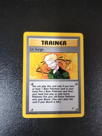 Lt. Surge gym heroes beschikbaar voor biedingen