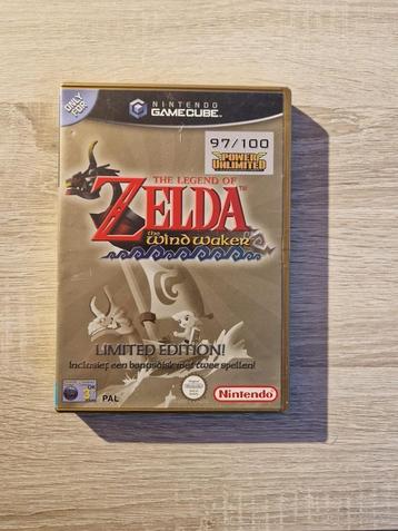 Zelda the Windwaker Limited Edition (goud) beschikbaar voor biedingen