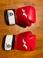 Rode Bonsem Bokshandschoenen - Zo Goed Als Nieuw, Sport en Fitness, Boksen, Ophalen of Verzenden, Zo goed als nieuw, Bokshandschoenen