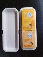 Seepje shampoo bar en shower bar in zeep-bewaarbakje cadeau, Ophalen of Verzenden, Nieuw, Bad & Douche
