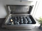 Hotstone massage stenen met heater, Sport en Fitness, Massageproducten, Ophalen, Zo goed als nieuw, Hotstone