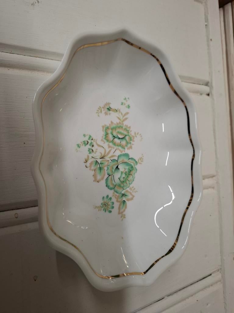 Oude porseleinen Hongaarse schaal, Ophalen of Verzenden