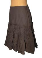 SCAPA SPORTS maxi rok, bruin/taupe, Mt. 36, Kleding | Dames, Rokken, Knielengte, Bruin, Zo goed als nieuw, Maat 36 (S)