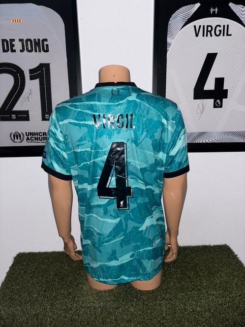 Liverpool uitshirt 2020-2021 Van Dijk, Sport en Fitness, Voetbal, Zo goed als nieuw, Shirt, Maat XL, Ophalen of Verzenden