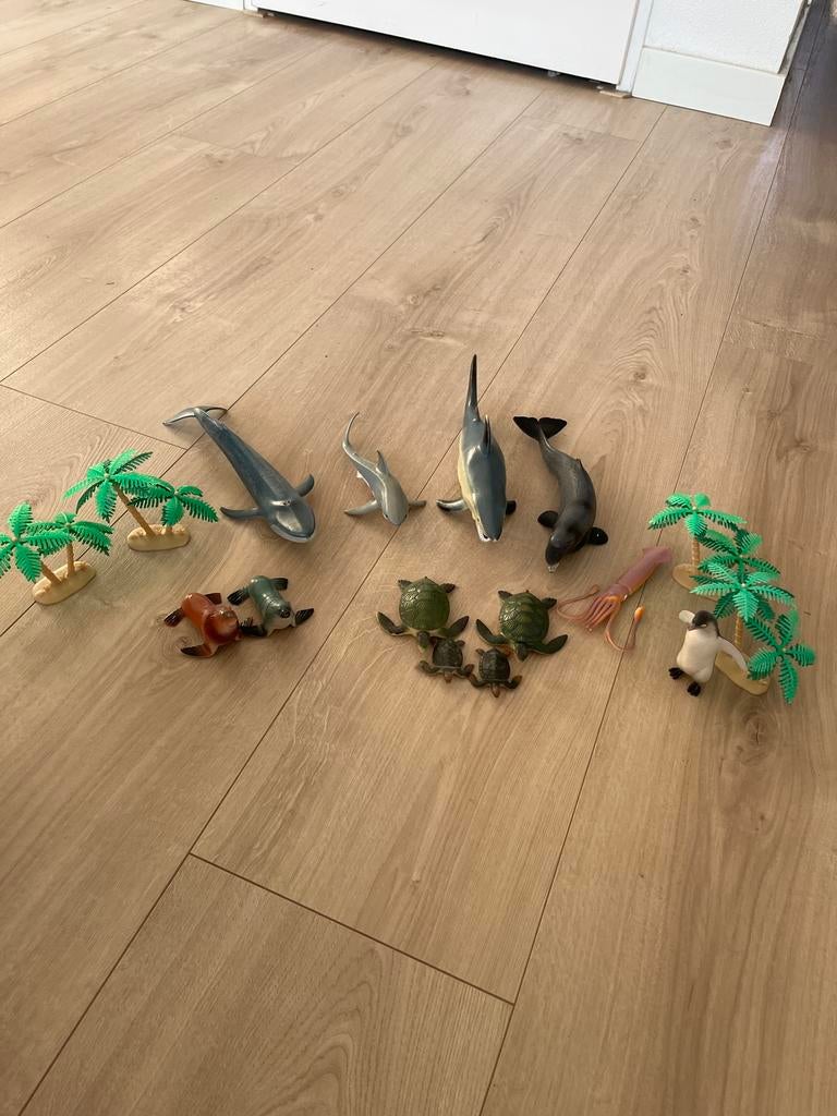 Zeedieren Speelgoed Set, Ophalen, Gebruikt, Jongen of Meisje