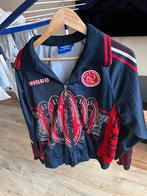 Ajax vintage umbro trainingsjack - jaren 90, Blauw, Ophalen of Verzenden, Voetbal, Gedragen