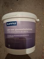Gamma Lijm voor Glasweefselbehang - Halfvol, Doe-het-zelf en Verbouw, 5 tot 10 liter, Ophalen of Verzenden, Gebruikt, Verf