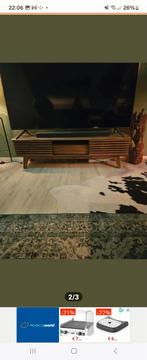 Retro TV Meubel - Stijlvol en Functioneel, Teakhout, Gebruikt, 100 tot 150 cm, Ophalen of Verzenden