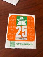 Autovignet tolweg Zwitserland 2025 nieuw !, Eén persoon