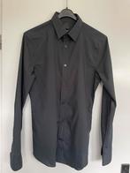 Zwart overhemd H&M maat S, Kleding | Heren, Ophalen of Verzenden, Zo goed als nieuw, H&M, Zwart