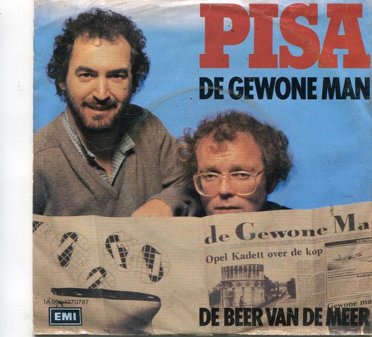 PISA  -  De gewone man, Cd's en Dvd's, Vinyl Singles, Gebruikt, Single, Nederlandstalig, 7 inch, Ophalen of Verzenden