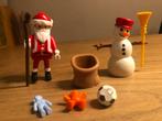 Playmobil 4890 kerstman en sneeuwpop collectorsitem, Ophalen of Verzenden, Complete set