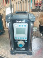 Makita bmr100, Audio, Tv en Foto, Radio's, Bouwradio, Gebruikt, Ophalen of Verzenden