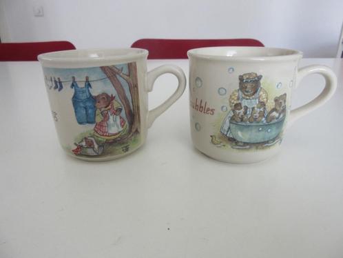Kinder -Mokken - 2 x D.E. Bears(van Jet) -Nieuwstaat, Huis en Inrichting, Keuken | Servies, Zo goed als nieuw, Kop(pen) en/of Schotel(s)