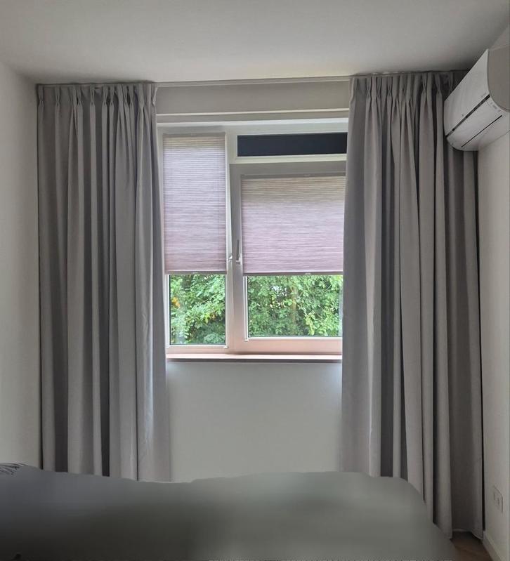 Veneta gevoerde overgordijnen - Perfecte verduistering!, Huis en Inrichting, Stoffering | Gordijnen en Lamellen, Nieuw, 200 cm of meer