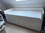 Sofa bed with 3 drawers + 2 Foam Matresses, Ophalen, Wit, Tweepersoons, Zo goed als nieuw