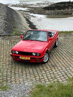 BMW 3-Serie e30 2.0 I 320 Cabriolet U9 1991 Rood, Achterwielaandrijving, Zwart, Cabriolet, 1200 kg