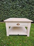 Riviera Maison Salontafel/Bijzettafel Landelijke Stijl, Ophalen, Gebruikt, Vierkant, Landelijke stijl, Brocante