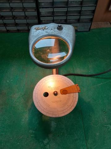 Oude tachograafschijf lezer ( oldtimer verzamelaars item ) beschikbaar voor biedingen