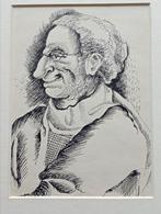 Pentekening Luc van Hoek, Antiek en Kunst, Verzenden