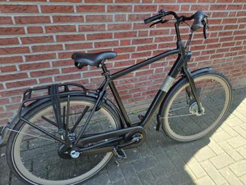 Jongens fiets  gazelle mat zwart nieuwstaat weinig gebruikt  beschikbaar voor biedingen
