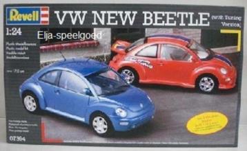 New Beetle van Revell 7394 1:24 modelbouw Kever VW auto