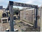 Pergola dikke houten balken, Ophalen of Verzenden, Zo goed als nieuw