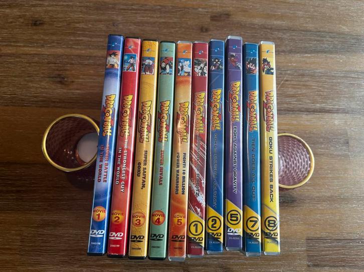 Dragonball Z Films Collectie - 10 DVD's, Cd's en Dvd's, Dvd's | Tv en Series, Zo goed als nieuw, Actie en Avontuur, Boxset, Vanaf 12 jaar