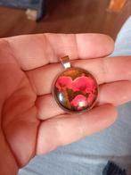 mooie glas bloemen  hanger, Sieraden, Tassen en Uiterlijk, Glas of Kristal, Nieuw, Ophalen of Verzenden, Bloem of Plant